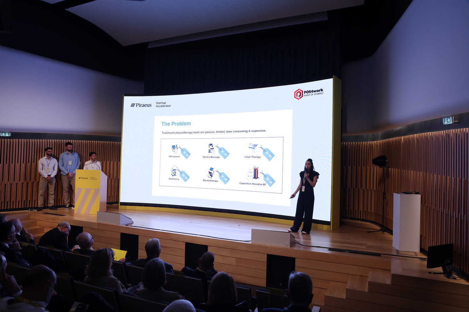 Virtality presenting at the Piraeus Startup Accelerator
