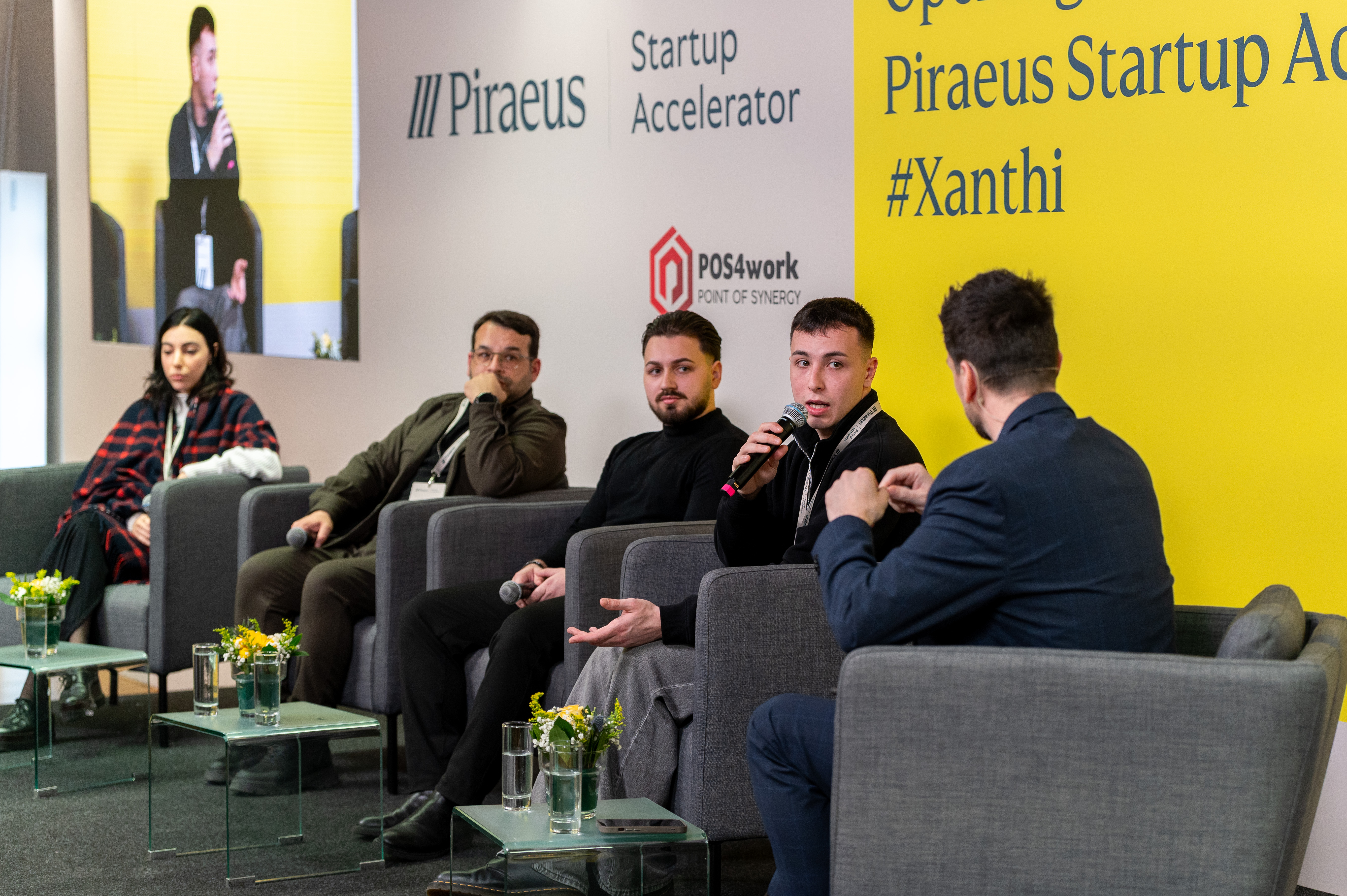 Piraeus startup accelerator alumni panel